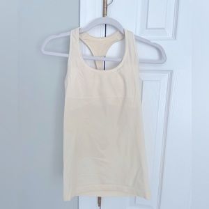Lululemon Off white tank